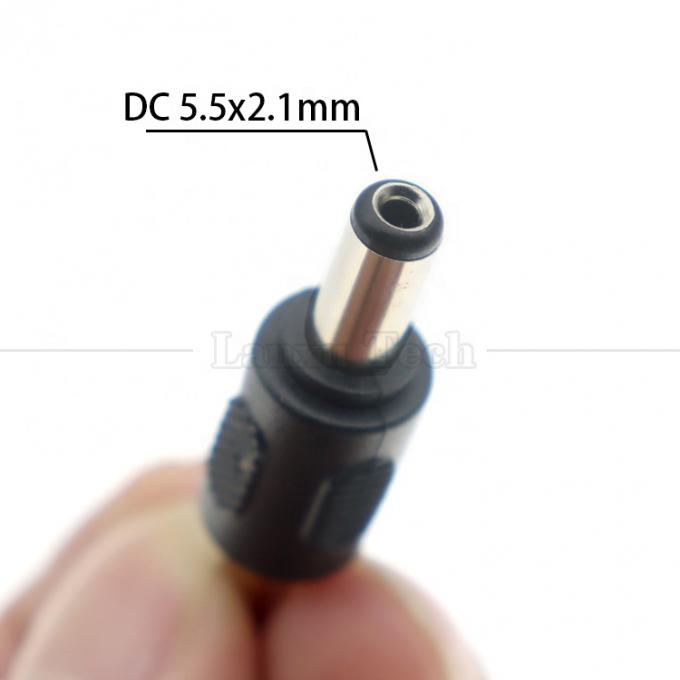 12V 24V 남성 여성 2.1mm X 5.5mm DC 배럴 잭 전원 연결 어댑터 LED 스트립 CCTV 카메라 1