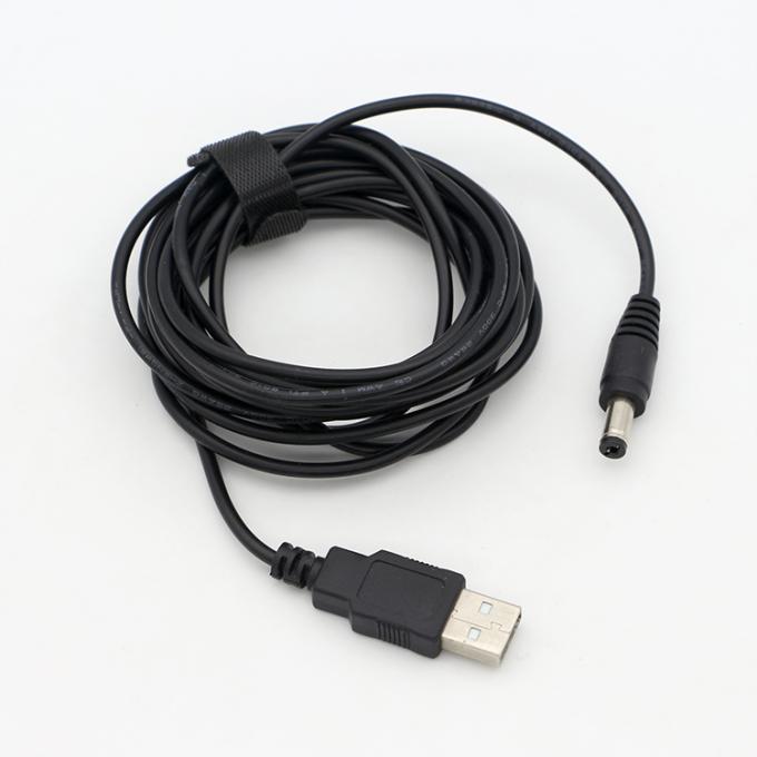 1M 2A 5V USB에서 DC 5.5x2.1mm 배럴 잭 전원 충전 케이블 LED 라이트 램프 스피커 팬 태블릿 카메라 라우터 TV 박스 9