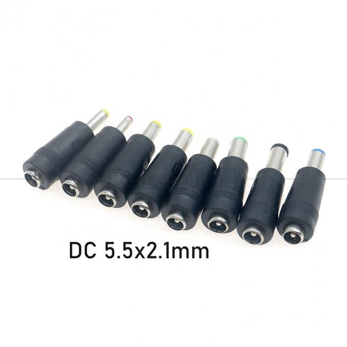 DC 여성 5.5x2.1mm 남성 DC 5.5x2.1 3.5x1.35 4.0x1.7 5.5x1.7 5.5x2.5 6.3x3.0 6.0x4.0 커넥터 변환 어댑터 4