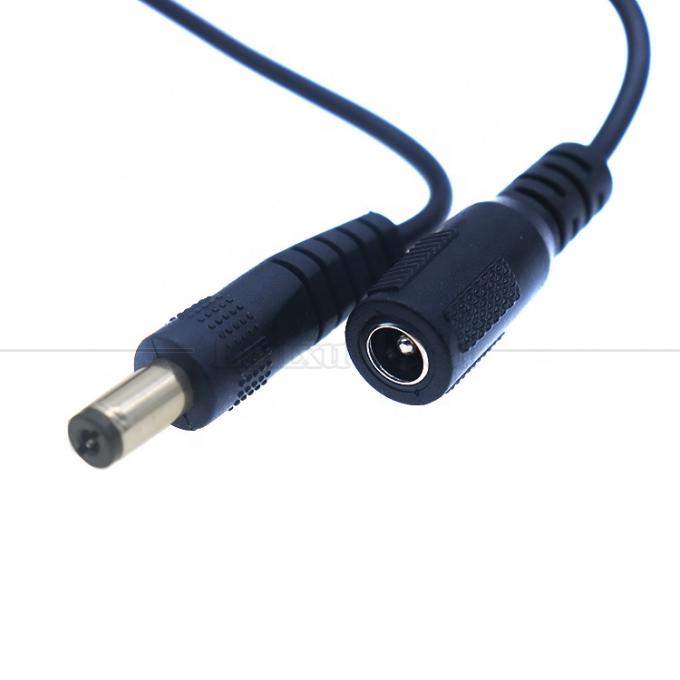 고품질 남성에서 여성 5.5x2.1mm 배럴 잭 DC 전원 확장 케이블 CCTV 카메라 2