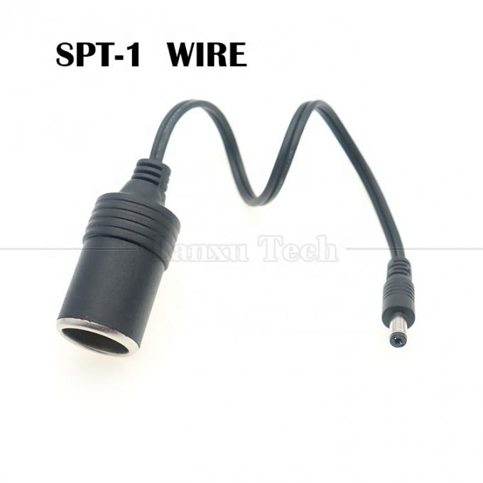120W 12V 10A 자동차 담배 라이터 DC 남성 5.5mm x 2.1mm 전원 충전 케이블에 여성 소켓 1