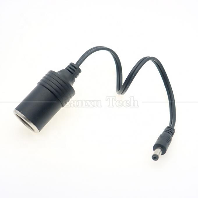 120W 12V 10A 자동차 담배 라이터 DC 남성 5.5mm x 2.1mm 전원 충전 케이블에 여성 소켓 0