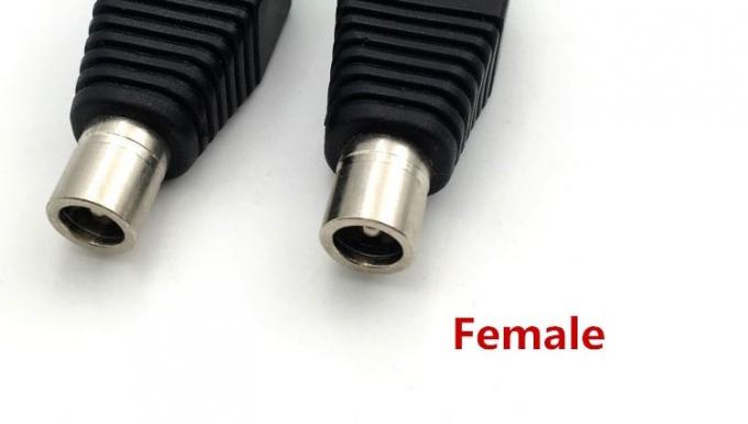 솔더리스 삽입 남성 여성 2.1 X 5.5mm DC 잭 커넥터 전원 터미널 플러그 어댑터 LED 스트립 CCTV 카메라 4
