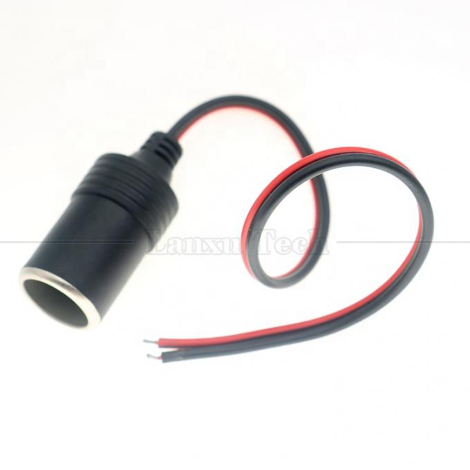 12V 24V 10A 18AWG DC 자동차 담배 연소기 여성 소켓 플러그 전원 어댑터 연장 케이블 3