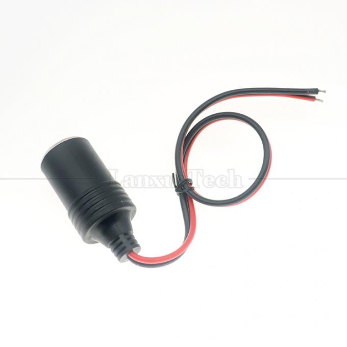 12V 24V 10A 18AWG DC 자동차 담배 연소기 여성 소켓 플러그 전원 어댑터 연장 케이블 4