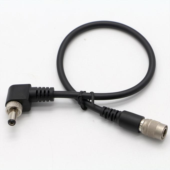 OEM 스크루 잠금 90도 오른쪽 각 5V 12V 남성에서 여성 5.5x2.1mm 5.5X2.5mm DC 전원 케이블 4