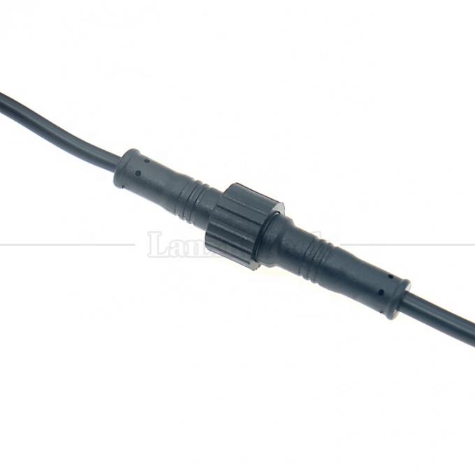커스터마이징 IP67 IP68 방수 M12 2pin 3pin 4pin M12 DC 열기 헐선 끝 케이블 LED 조명 3