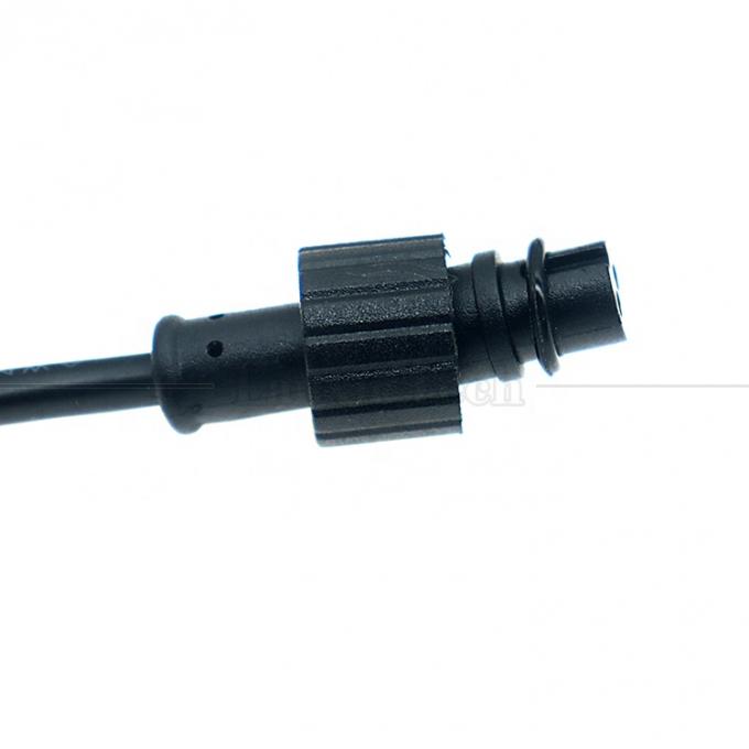커스터마이징 IP67 IP68 방수 M12 2pin 3pin 4pin M12 DC 열기 헐선 끝 케이블 LED 조명 5