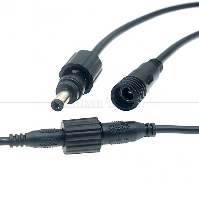 IP67 방수 남성 여성 5.5X2.1mm 5.5x2.5mm 3.5x1.35mm 잭 DC 전원 확장 케이블 1