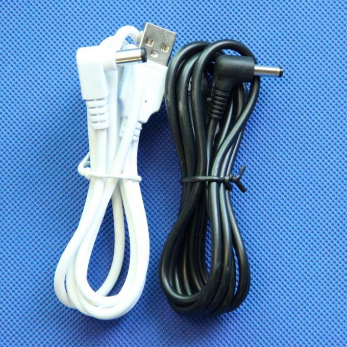 흰색 검은색 USB 남성 90도 오른쪽 각 5.5 X 2.1mm 5.5x2.5mm 3.5x1.35mm 4..0x1.7mm 남성 DC 케이블 2