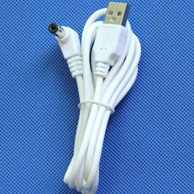 흰색 검은색 USB 남성 90도 오른쪽 각 5.5 X 2.1mm 5.5x2.5mm 3.5x1.35mm 4..0x1.7mm 남성 DC 케이블 3