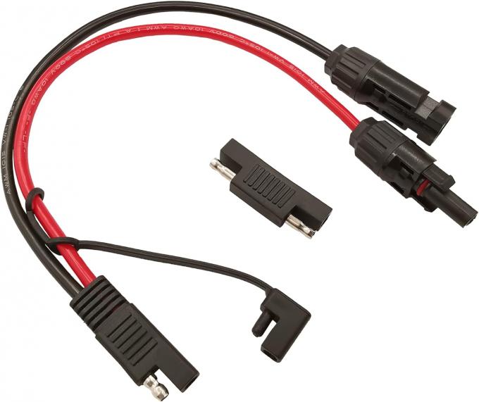 10AWG SAE 태양 전지 패널 어댑터 확장 케이블 RV 태양 전지 패널 커넥터 케이블 RV 카라반 태양 전지 패널 배터리 충전 0