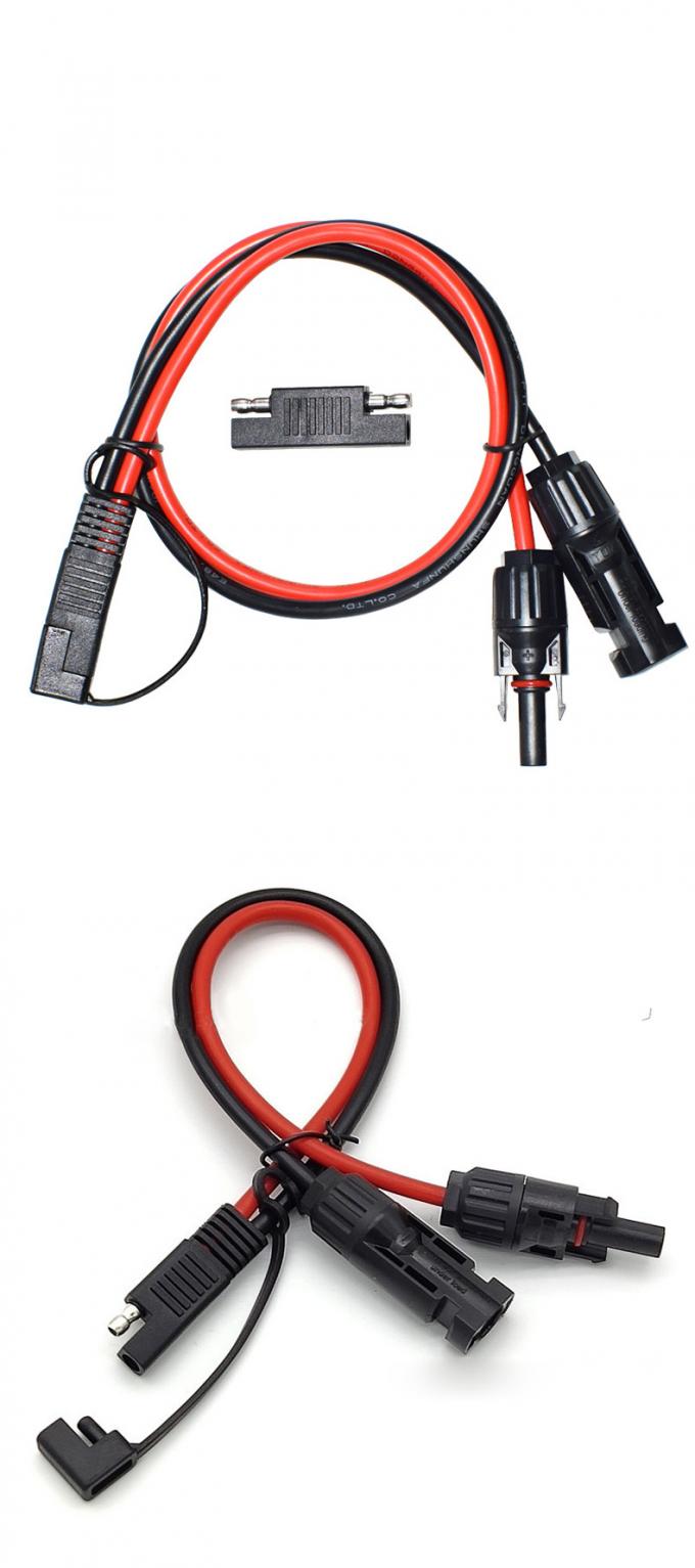 10AWG SAE 태양 전지 패널 어댑터 확장 케이블 RV 태양 전지 패널 커넥터 케이블 RV 카라반 태양 전지 패널 배터리 충전 3