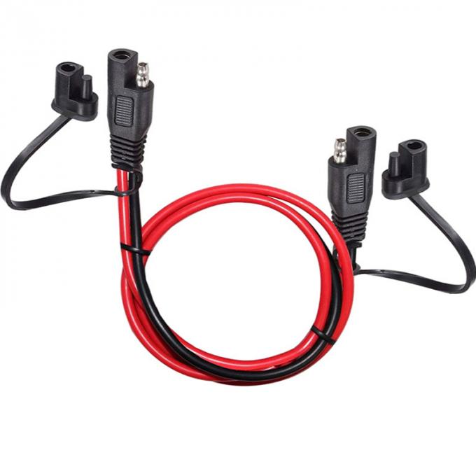 14AWG 2m SAE에서 SAE 전력 자동차 연장 케이블 급속 해제 와이어 허리 태양 전지용 SAE 커넥터 1