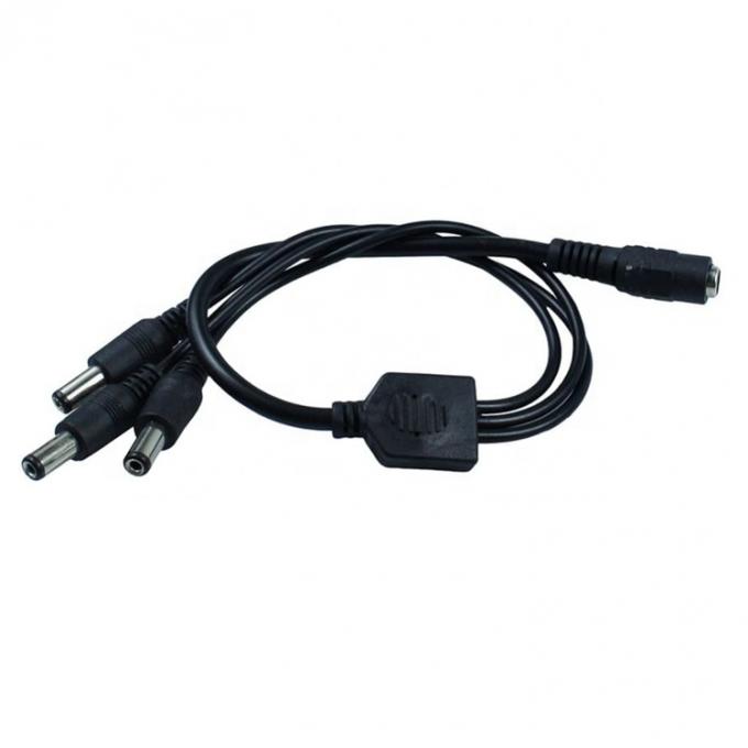 1 입력 3 출력 1 여성 3 남성 5.5x2.1mm DC 전원 공급 스플리터 케이블 CCTV LED 스트립 3