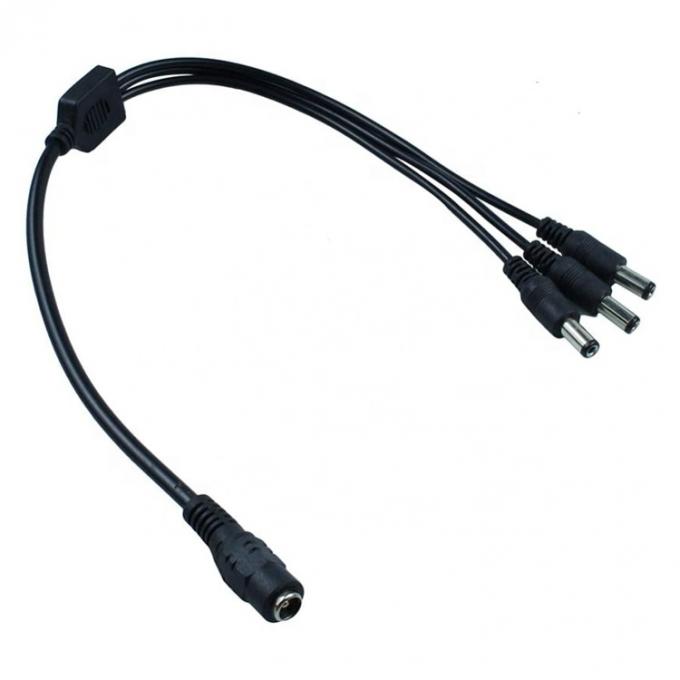 1 입력 3 출력 1 여성 3 남성 5.5x2.1mm DC 전원 공급 스플리터 케이블 CCTV LED 스트립 5