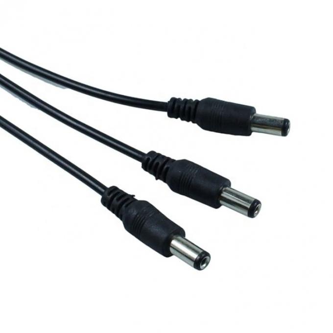 1 입력 3 출력 1 여성 3 남성 5.5x2.1mm DC 전원 공급 스플리터 케이블 CCTV LED 스트립 4