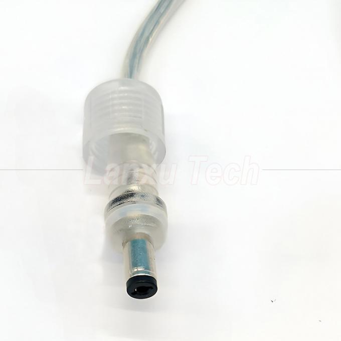 방수 남성에서 여성 DC.5x2.1mm 배럴 잭 전원 확장 케이블 LED 스트립 램프 전구 빛 2