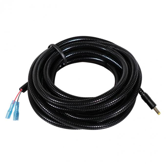 쥐 방지 씹기 방지 금속 재킷 DC 5.5x2.1mm 4.0x1.7mm 스파드 커넥터 전원 연장 케이블 2