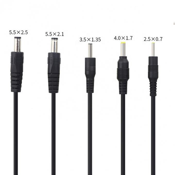 커스터마이징 USB에서 DC 2.1x5.5mm 2.5x5.5mm 1.35x3.5mm 2.5x0.7mm 4.0x1.7mm 전원 케이블 3