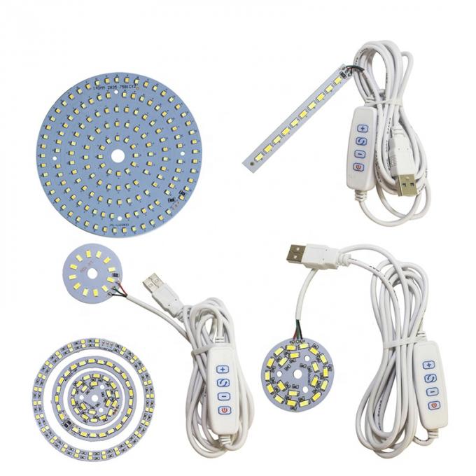 5V 전력 디밍 스위치 디머 LED 스트립용 USB 충전 케이블 6