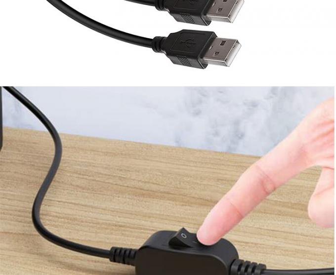 1여성에서 2남성 USB Y 스플리터 프린터 공유 스위치 케이블 프린터 스캐너 스피커 키보드 마우스 2