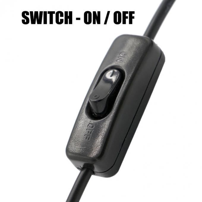 고품질 1M ON OFF 컨트롤러 LED 램프 스위치와 USB A 확장 케이블 마이크로 B 3