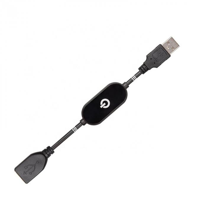 터치 디머 스위치 남성에서 여성 LED 스트립 조명용 USB 확장 케이블을 입력 3