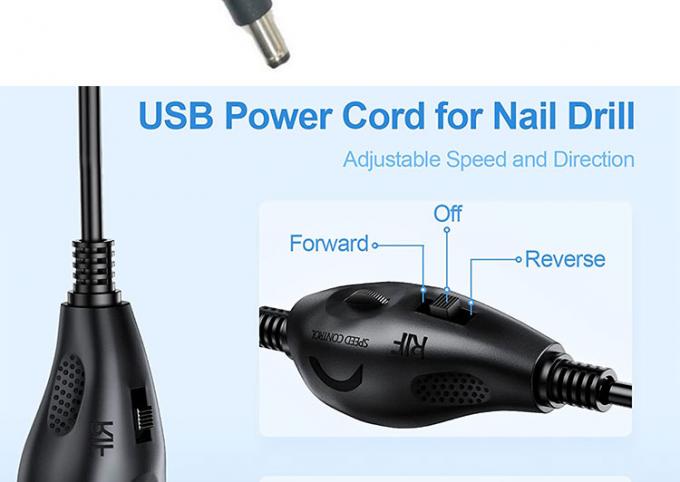 5V USB에서 DC 5.5x2.1mm 12V 출력 밝기 제어 조정 가능한 디머 켜고 끄는 스위치 케이블 LED 라이트 램프 팬 2