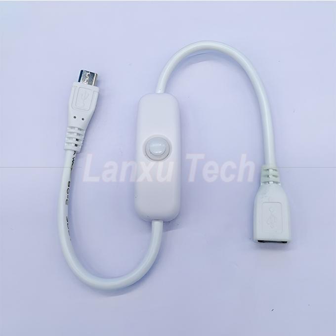 USB 마이크로 B 남성에서 여성 확장 버튼 501 스위치 케이블을 눌러 1
