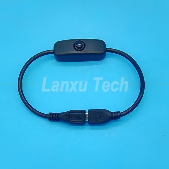 USB 마이크로 B 남성에서 여성 확장 버튼 501 스위치 케이블을 눌러 6