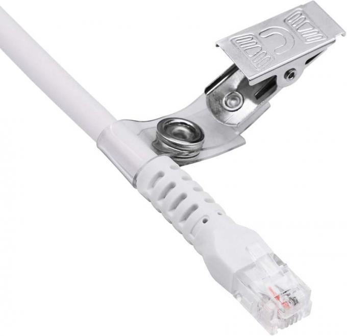 커스텀 RJ11 6Pin 4Core 단일 버튼 손 잡기 간호사 전화 케이블 간호사 전화 스테이션 클립과 간호사 전화 스테이션 2