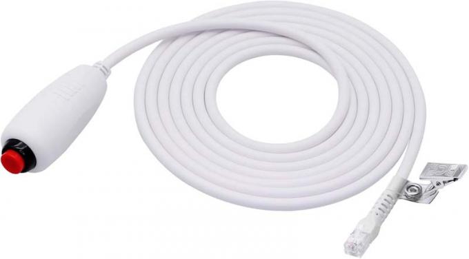커스텀 RJ11 6Pin 4Core 단일 버튼 손 잡기 간호사 전화 케이블 간호사 전화 스테이션 클립과 간호사 전화 스테이션 5
