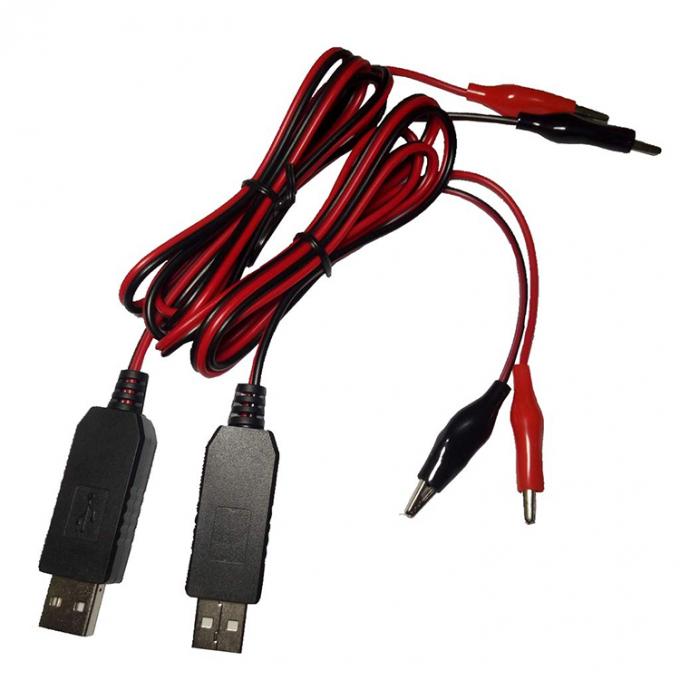 AAA AAA 배터리 제거기 리패스 배터리 USB 5v에서 1.5v 3v 4.5v LED 라이트 전기 장난감용 전원 충전 케이블 0