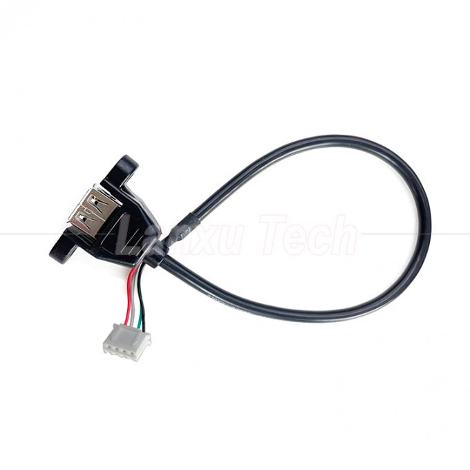 USB 2.0 패널 마운트 타입 A ~ JST XH PH VH 4 핀 케이블 1