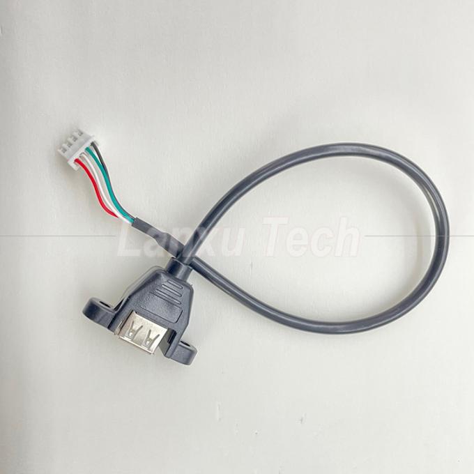 USB 2.0 패널 마운트 타입 A ~ JST XH PH VH 4 핀 케이블 2
