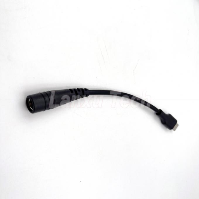 5V USB 타입 C에서 DC 5.5x2.1mm 충전기 연장 케이블 3