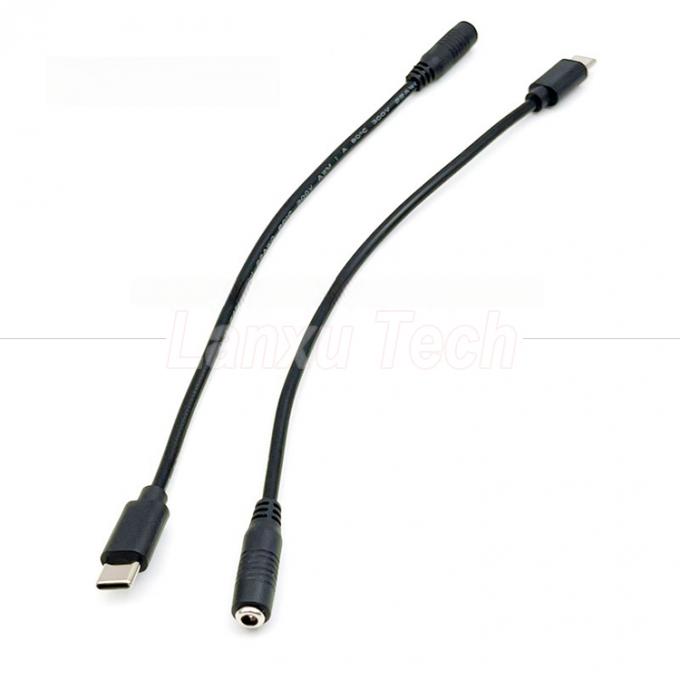 5V C형 DC 3.5x1.35mm 5.5x2.1mm 전원 충전 연장 케이블 LED 책상 램프 팬 5