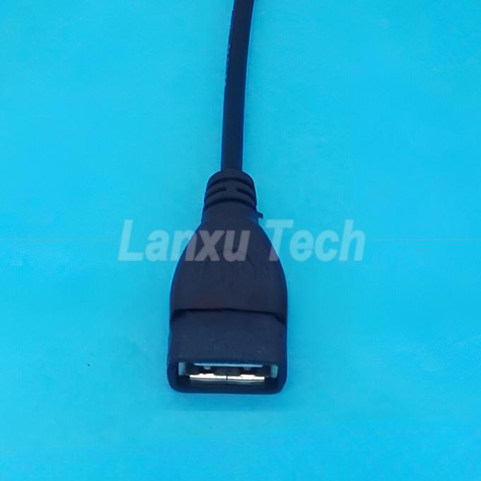 USB 2.0 A 남성에서 2 쌍 USB 여성 잭 Y 스플리터 허브 전원 케이블 확장 어댑터 케이블 4
