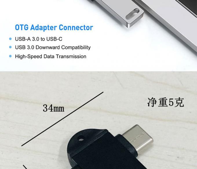 2 in 1 USB3.0 to Micro B Type C USB 컨버터 안드로이드 폰 U 디스크 마우스 4