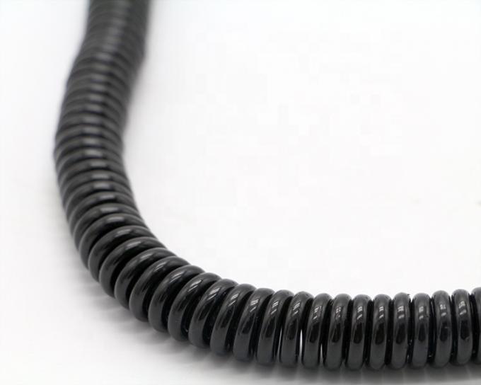 커스텀 1M 2M 3M 빠른 충전 스프링 스파이럴 USB 타입 C 케이블 2