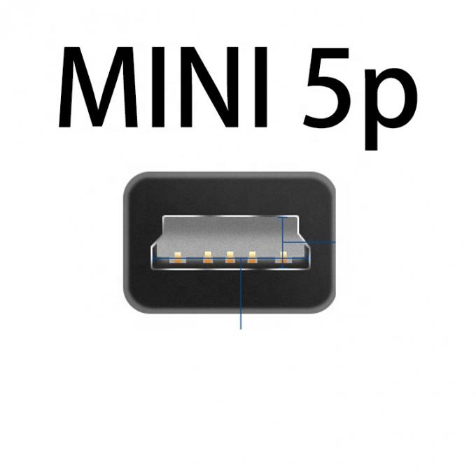사용자 정의 어셈블리 미니 B 5p USB RJ9 RJ11 케이블 2