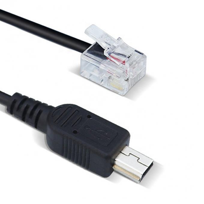 사용자 정의 어셈블리 미니 B 5p USB RJ9 RJ11 케이블 4