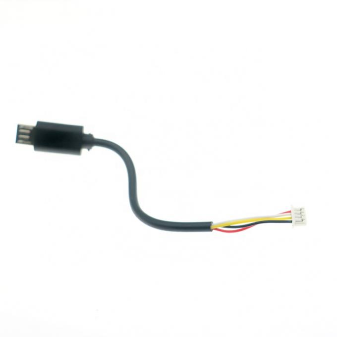 커스텀 10cm 20cm 30cm 50cm 마이크로 B 5P에서 4P JST MX 1.25mm 커넥터 와이어 케이블 4
