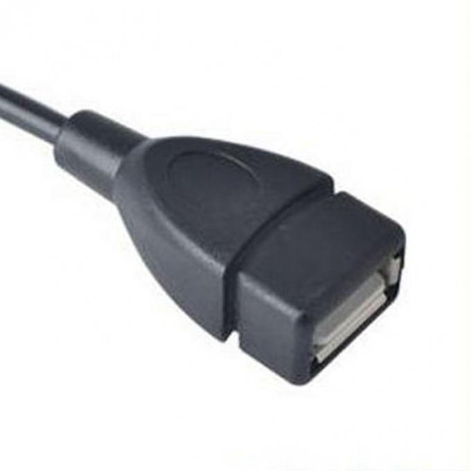 90도 각 미크로 B에서 USB 타입 A 여성 OTG 어댑터 케이블 2