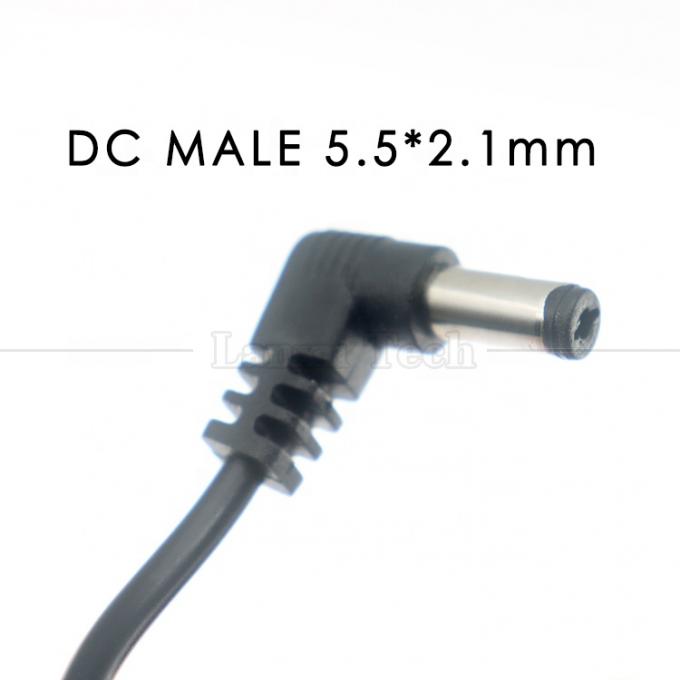 12V 부스터 USB 5V ~ 12V 90도 각 5.5x2.1mm Wifi 라우터용 잭 케이블 5