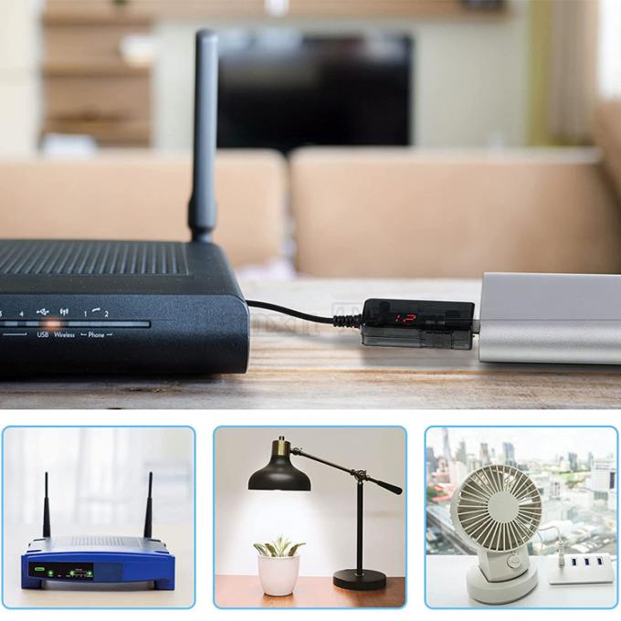 1m 드록 5V USB로 부스 9V 12V 스텝 업 멀티 출력 DC 변환 케이블로 라우터 모?? 2