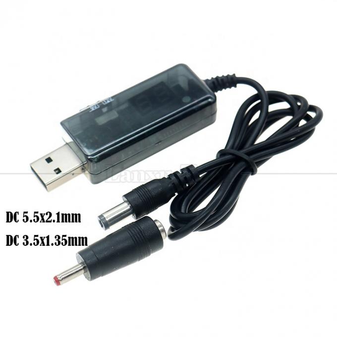 1m 드록 5V USB로 부스 9V 12V 스텝 업 멀티 출력 DC 변환 케이블로 라우터 모?? 6