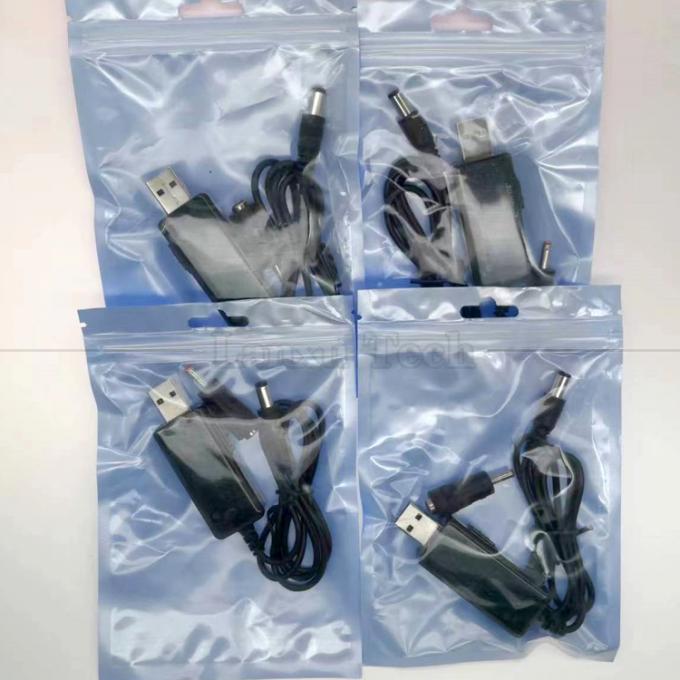 1m 드록 5V USB로 부스 9V 12V 스텝 업 멀티 출력 DC 변환 케이블로 라우터 모?? 9
