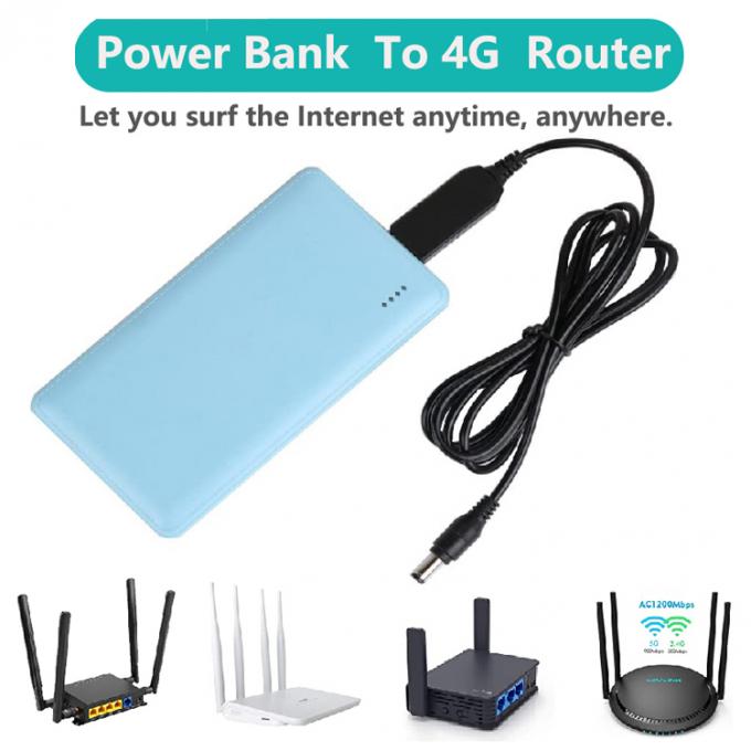 높은 호환성 1m 스텝 업 부스터 충전기 전력 5.5x2.1mm DC 5V ~ 12V USB 케이블 2